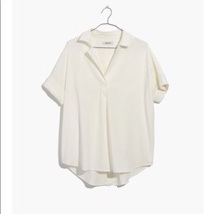 NWOT Madewell Courier Button-back